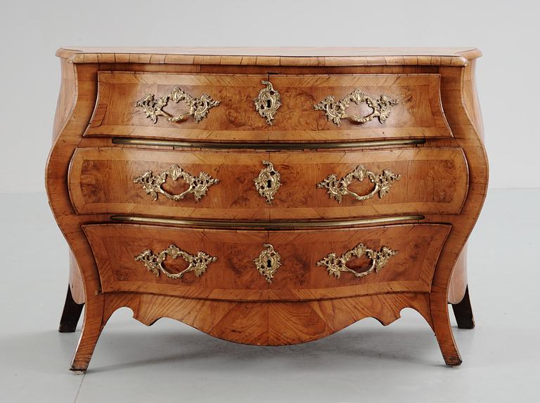 A Swedish rococobureau, 18th century.