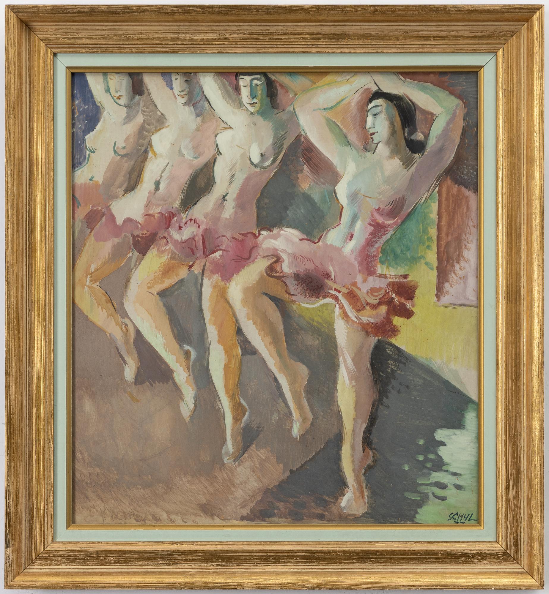 Jules Schyl, Dancer.