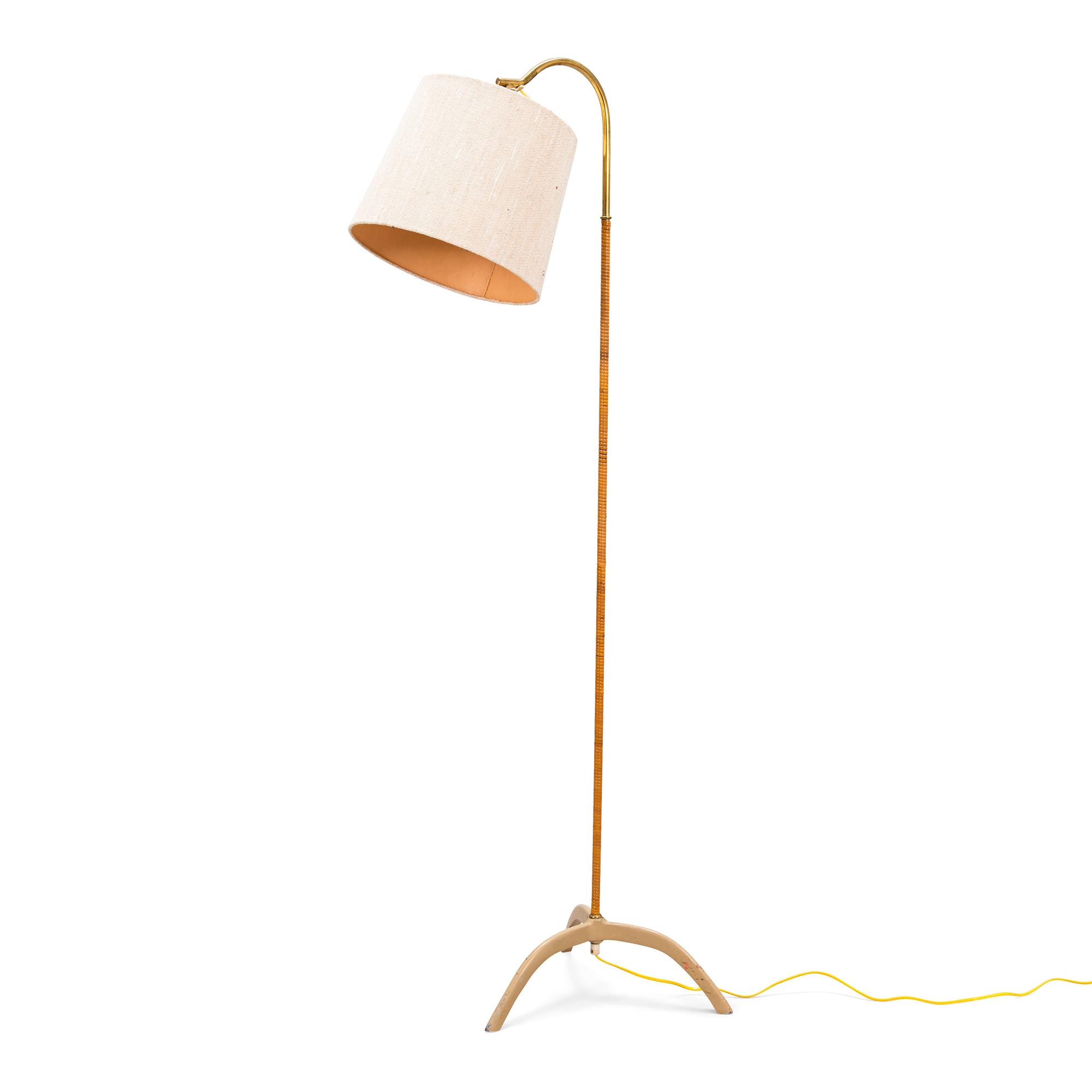 Paavo Tynell, golvlampa, modell 9609, Taito Oy, 1900-talets mitt.