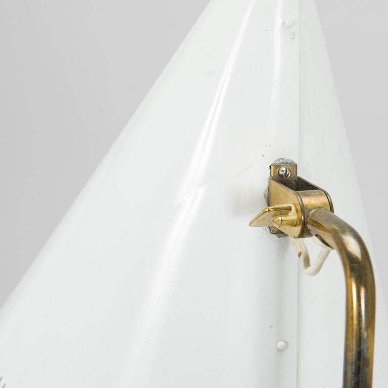 Paavo Tynell, golvlampa, modell K10-10, Idman, 1900-talets mitt.