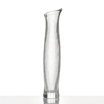 Tapio Wirkkala, a 'Tuonelas flod' glass vase, Iittala, Finland, model 3522.