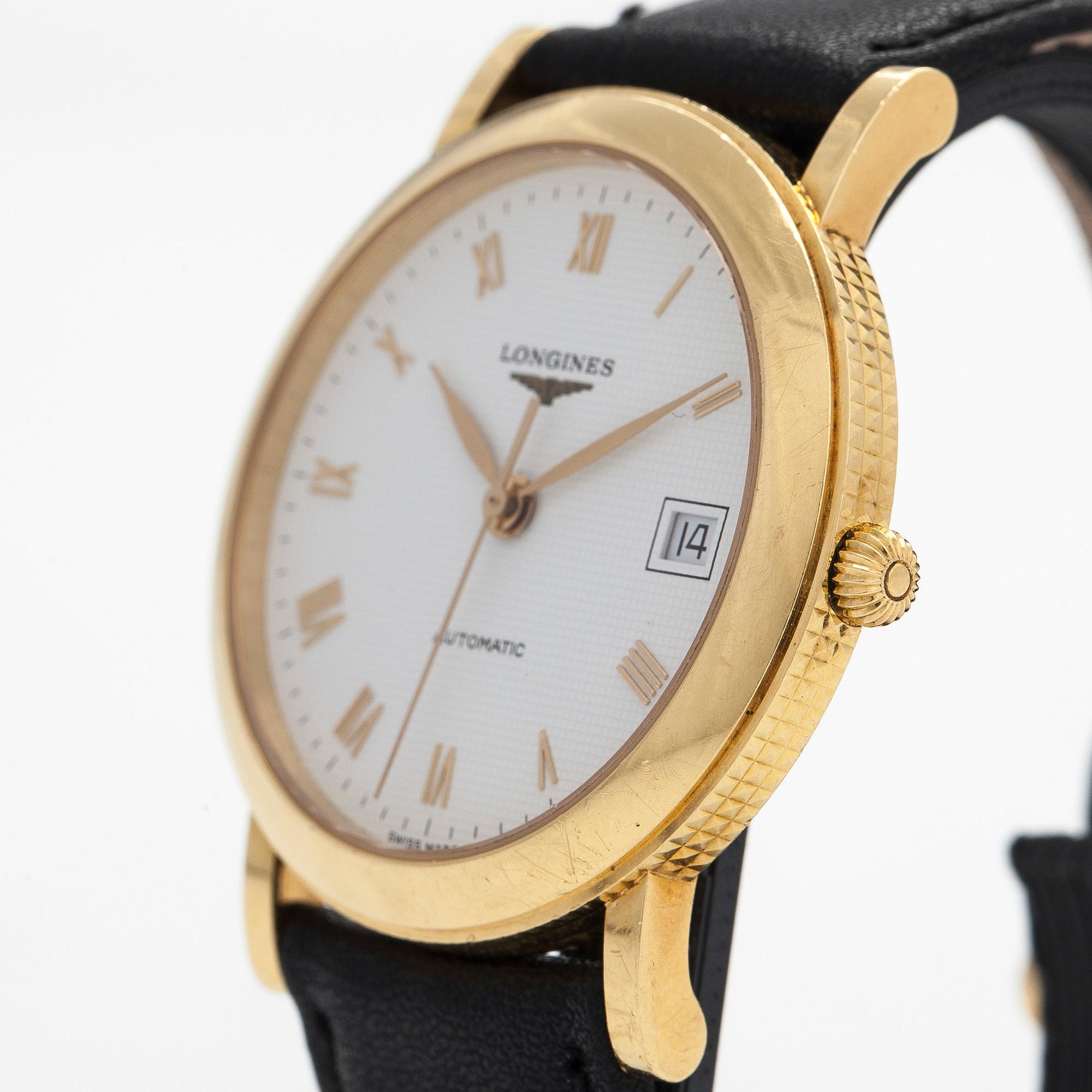Longines, Ernest Francillon 1867, rannekello, 36 mm.