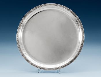 1129. An Atelier Borgila sterling tray, Stockholm 1939.