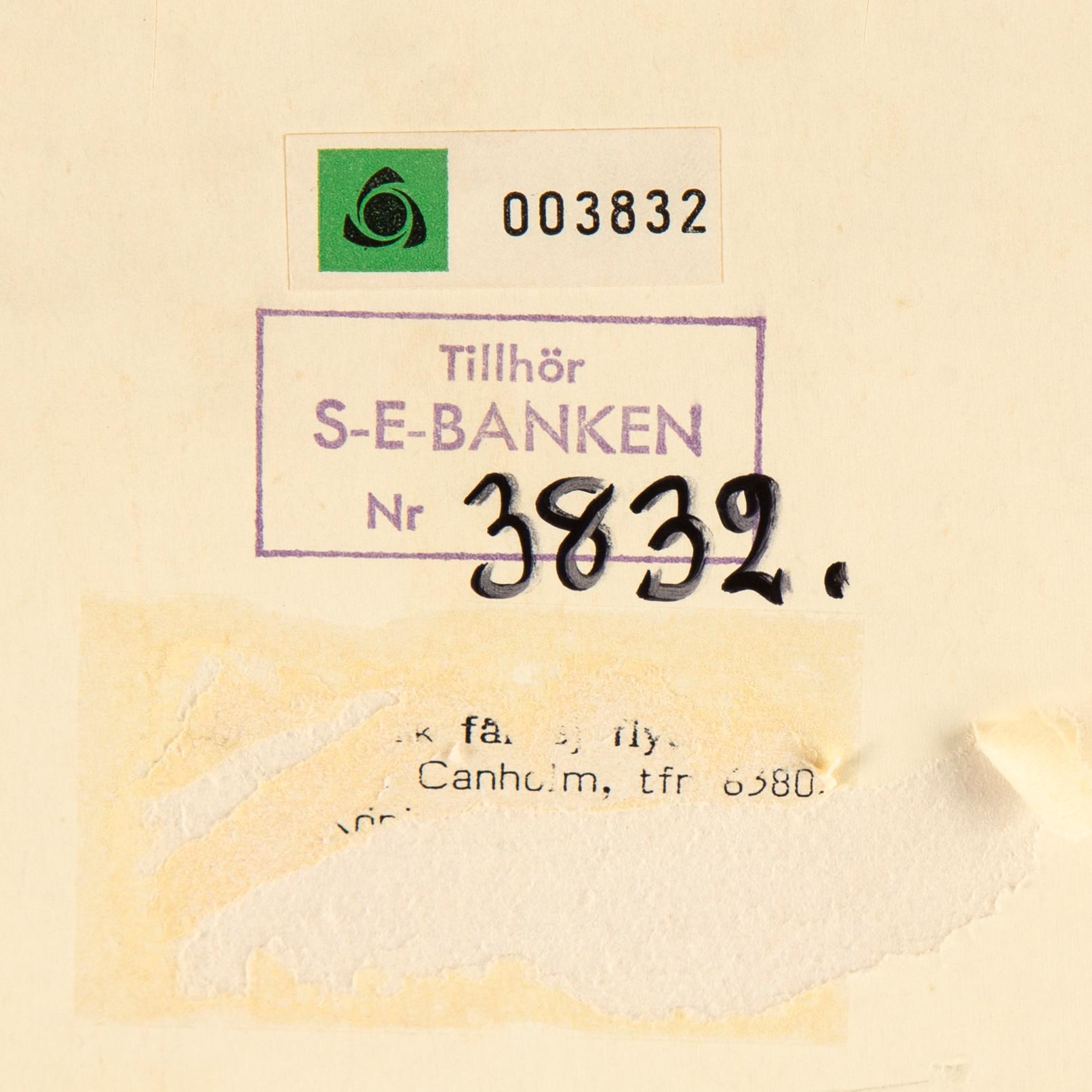 Man Ray, färgakvatint, signerad och numrerad 63/99.