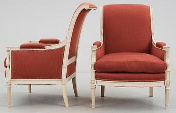 BERGERER, ett par, Directoire stil, tidigt 1900-tal.