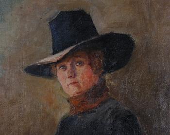 BOGÖ, CHRISTIAN. Olja på duk.