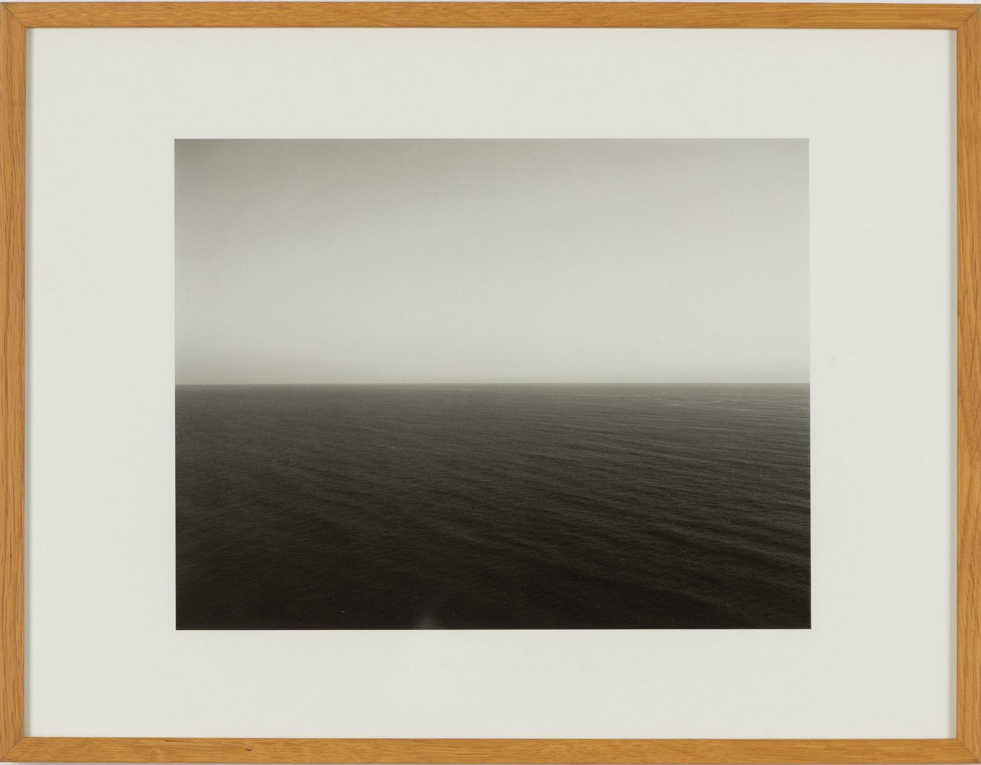Hiroshi Sugimoto, "Pacific Ocean, Oregon", 1985.