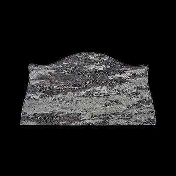 STENSKIVA, kolmårdsmarmor, rokokostil.