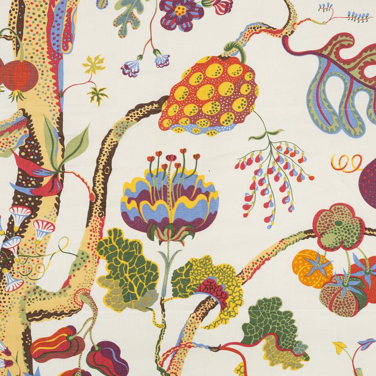 Josef Frank, a pair of 'Vegetable Tree' blinds, Svenskt Tenn.