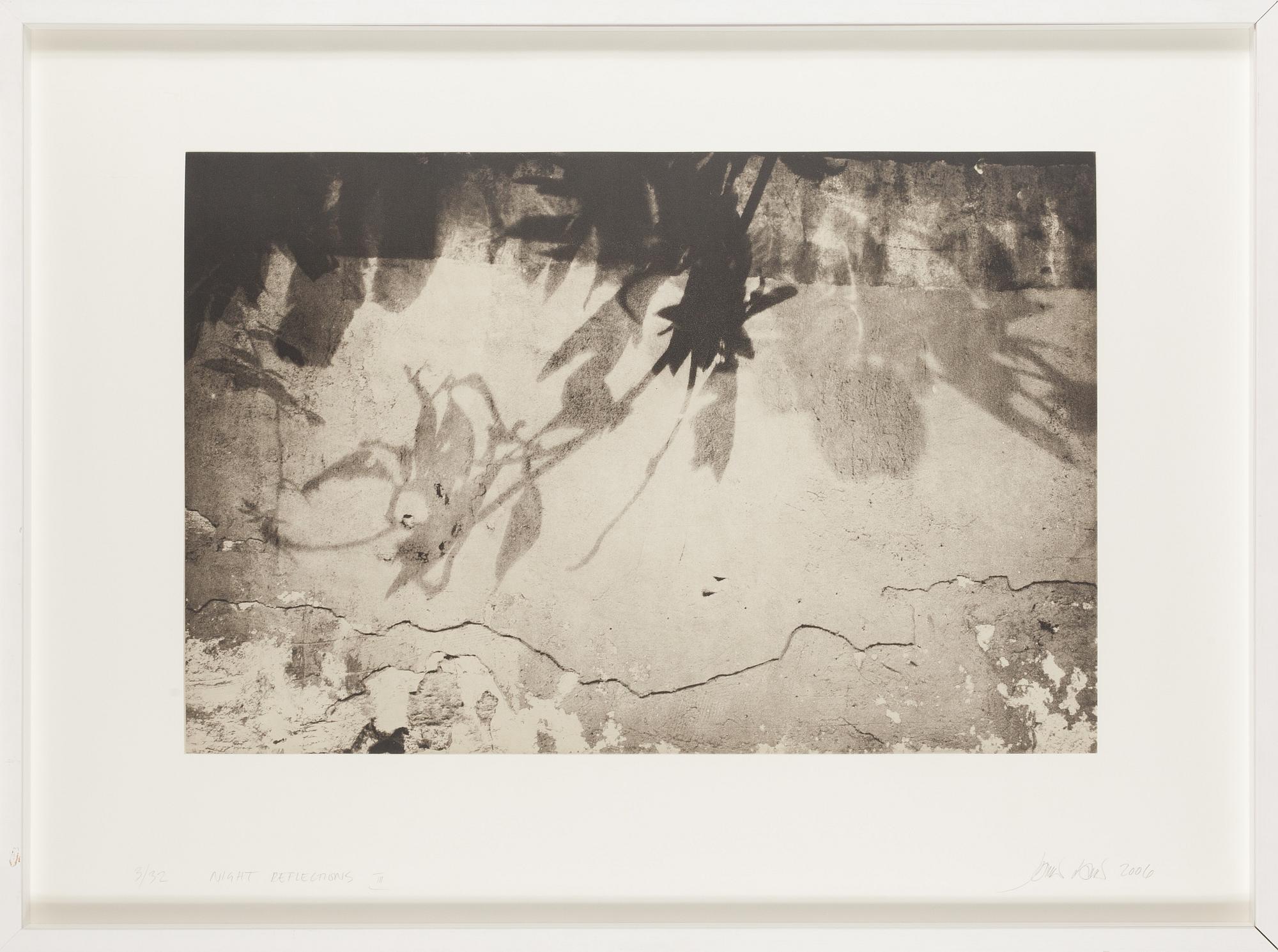Janne Laine, heliograph and aquatint, signed and dated 2006, numbered 3/32.