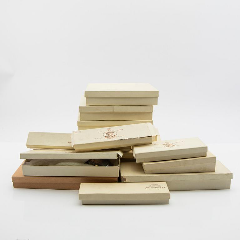 Cutlery set in silver, 89 pieces, Cohr Denmark, mid-20th century.