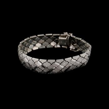 ARMLÄNK, sterlingsilver, Vicenza, Italien, 1900-talets tredje kvartal. Vikt 31 g.