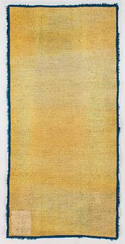 Ritva Puotila, ryijymatto, Oy Finnrya Ab. Noin 140 x 65 cm.