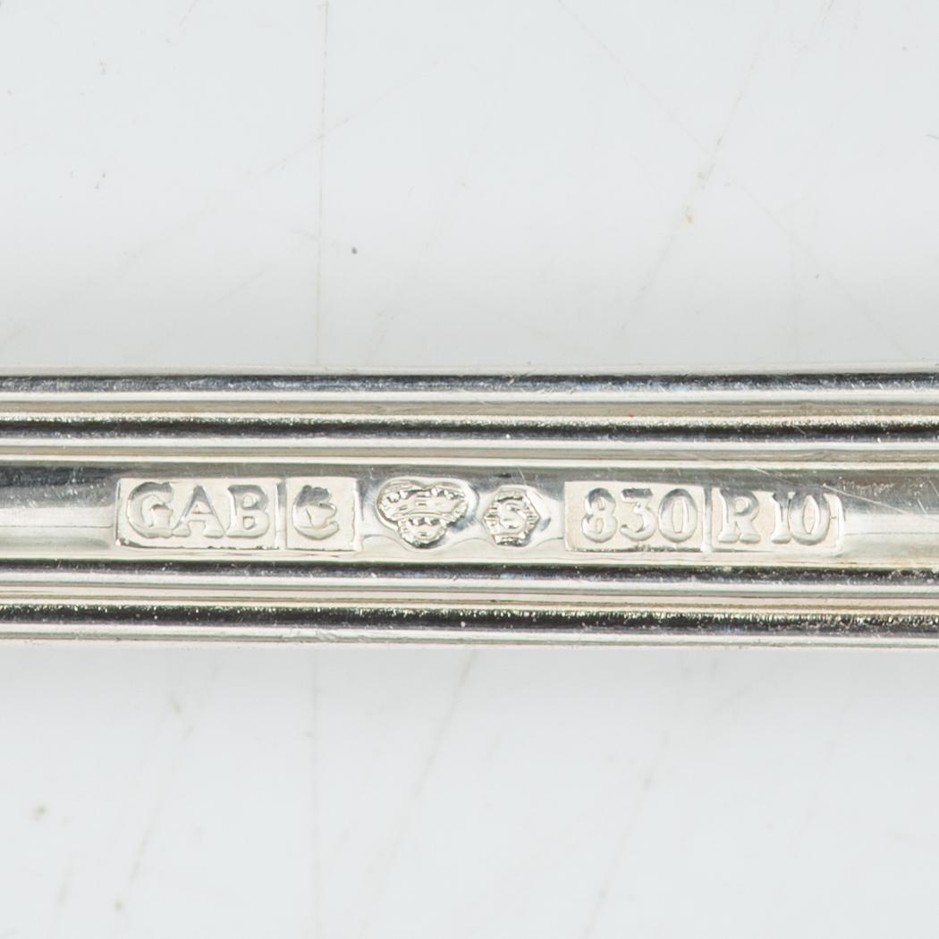 Cutlery, 20 pieces, silver, 19th-20th century.