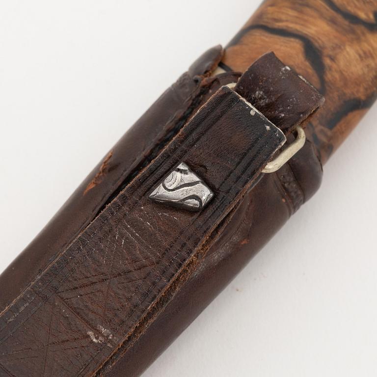 Torbjörn "Tobbe" Lundström, kniv, Åre, monogramsignerad.