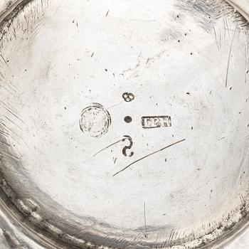 JP Kraak, bägare, silver, Falkenberg 1776.