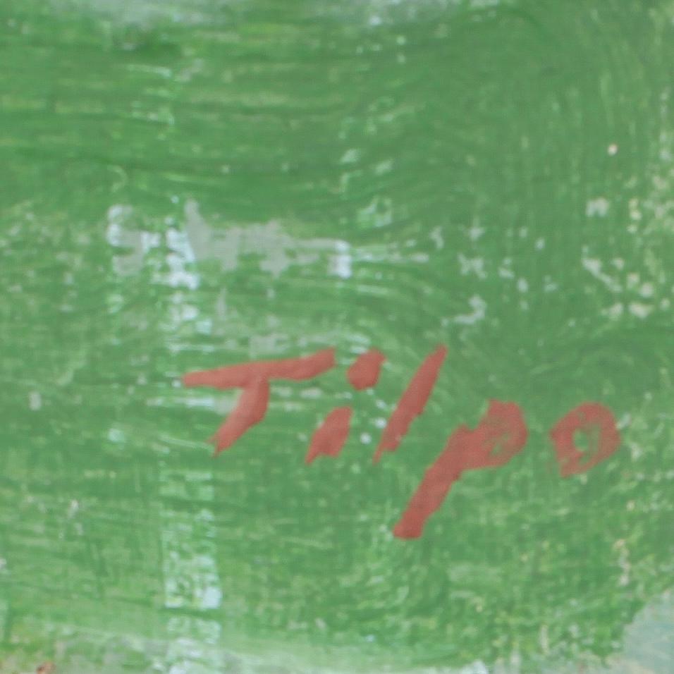 FRULS TILPO, olja på duk, signerad.