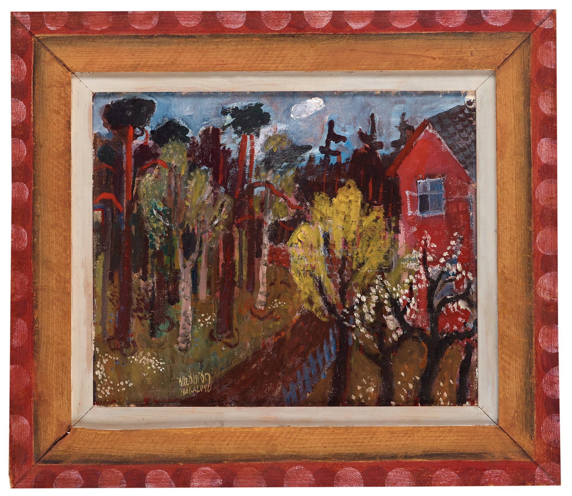 Olle Olsson-Hagalund, "Vid skogsbrynet".
