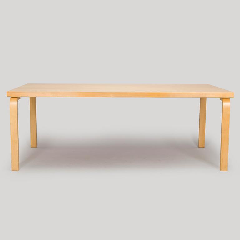 Alvar Aalto, dining table / conference table, model E86 for Artek 1999.