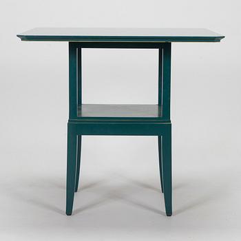 Eliel Saarinen, möblemang, 5 delar, "Blue suite" för Adelta, Finland 1980-tal.