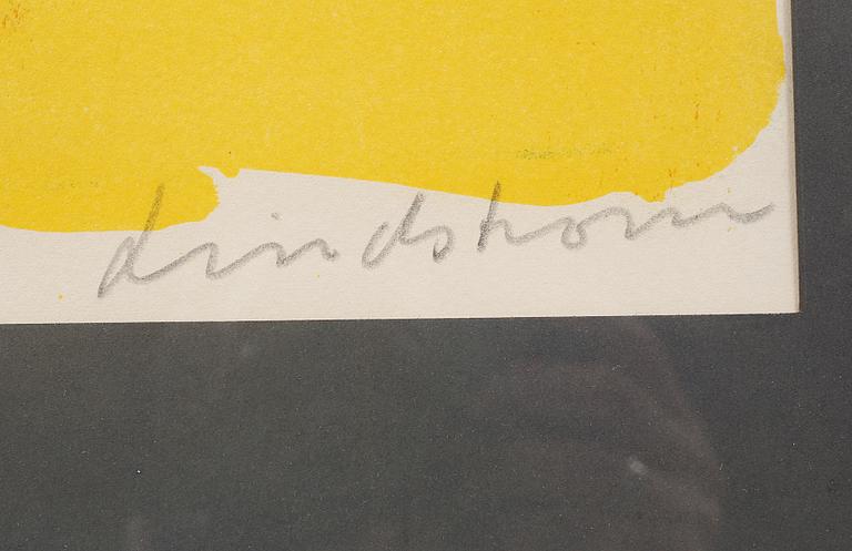 BENGT LINDSTRÖM, färglitografi, signerad och numrerad 37/99.