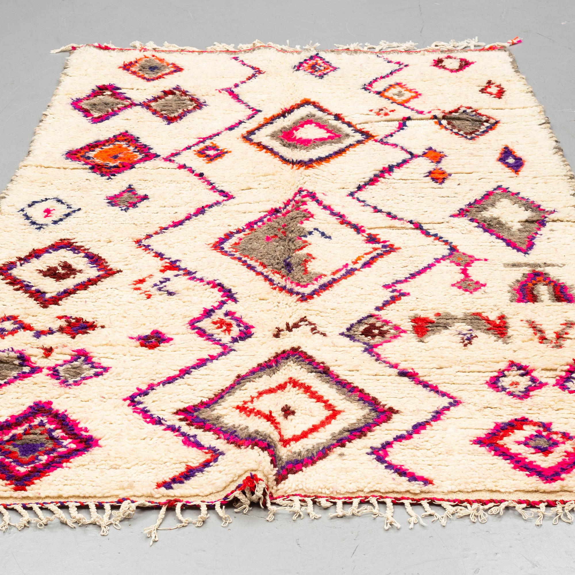 A rug, Morocco, ca 249 x 153 cm.