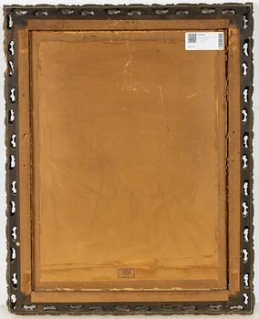 Anna Gardell-Ericson, Motiv från Visby, St Hansgatan med Drotten och St Lars ruin.