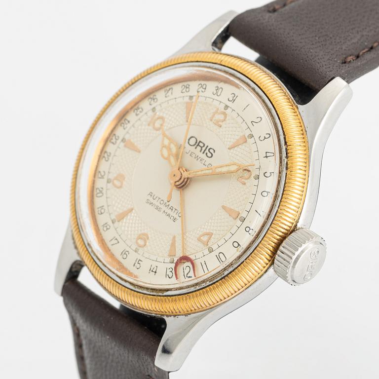 Oris, Big Crown, Pointer Date, armbandsur, 32 mm.