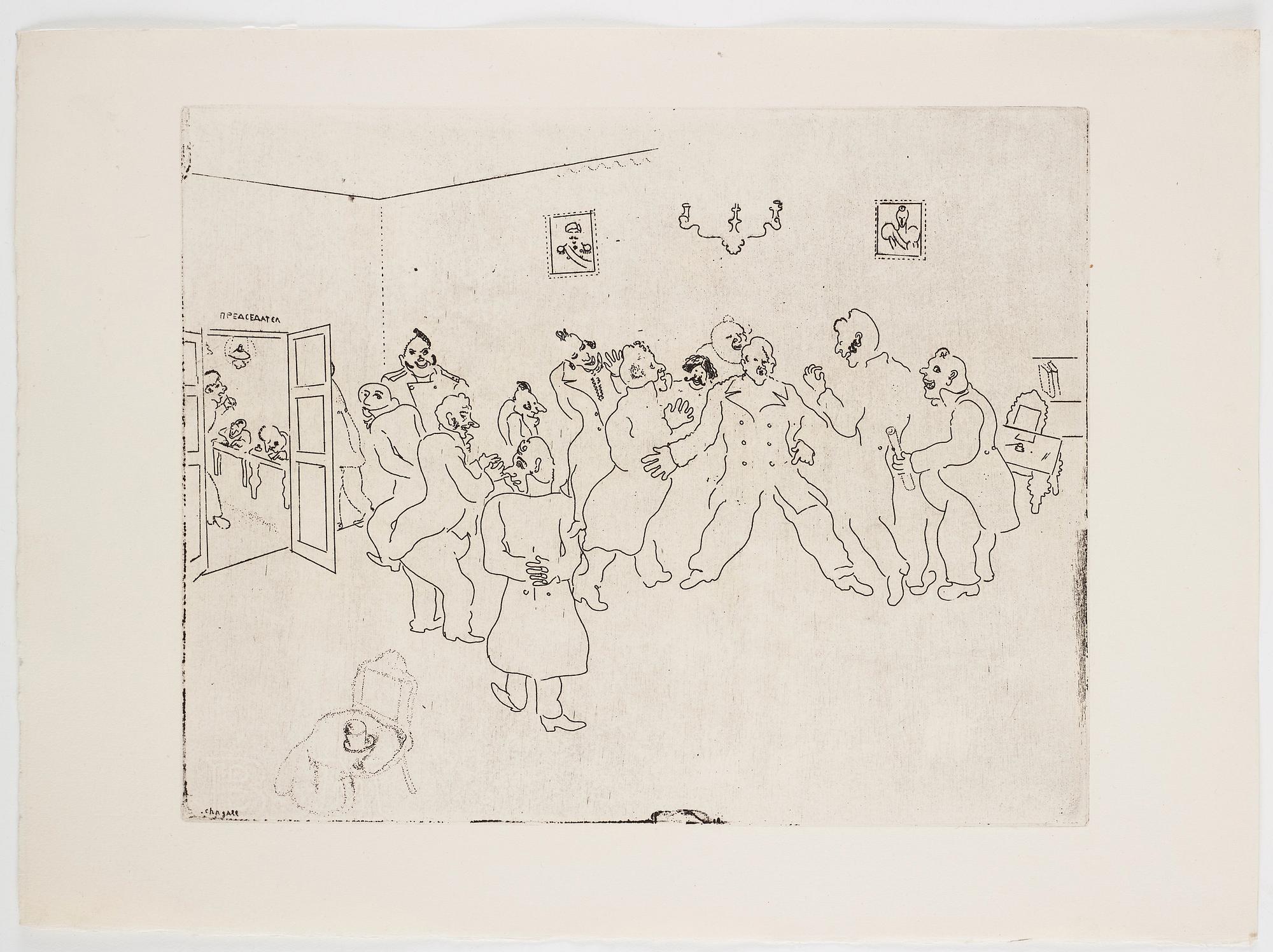 MARC CHAGALL, 71 st etsningar ur upplagan om 285 exemplar på Arches/MBM/J. Perrigot-papper, 1923-1948.