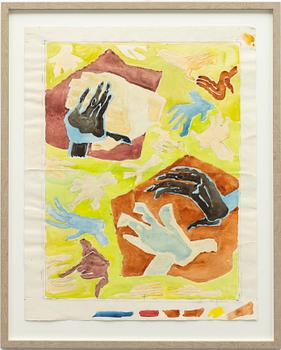 Vera Nilsson, Predecessor to the lithograph "Hands".