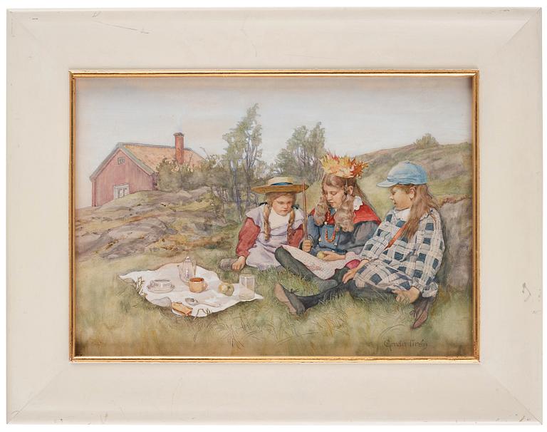 Gerda Tirén, Picknick i det gröna.