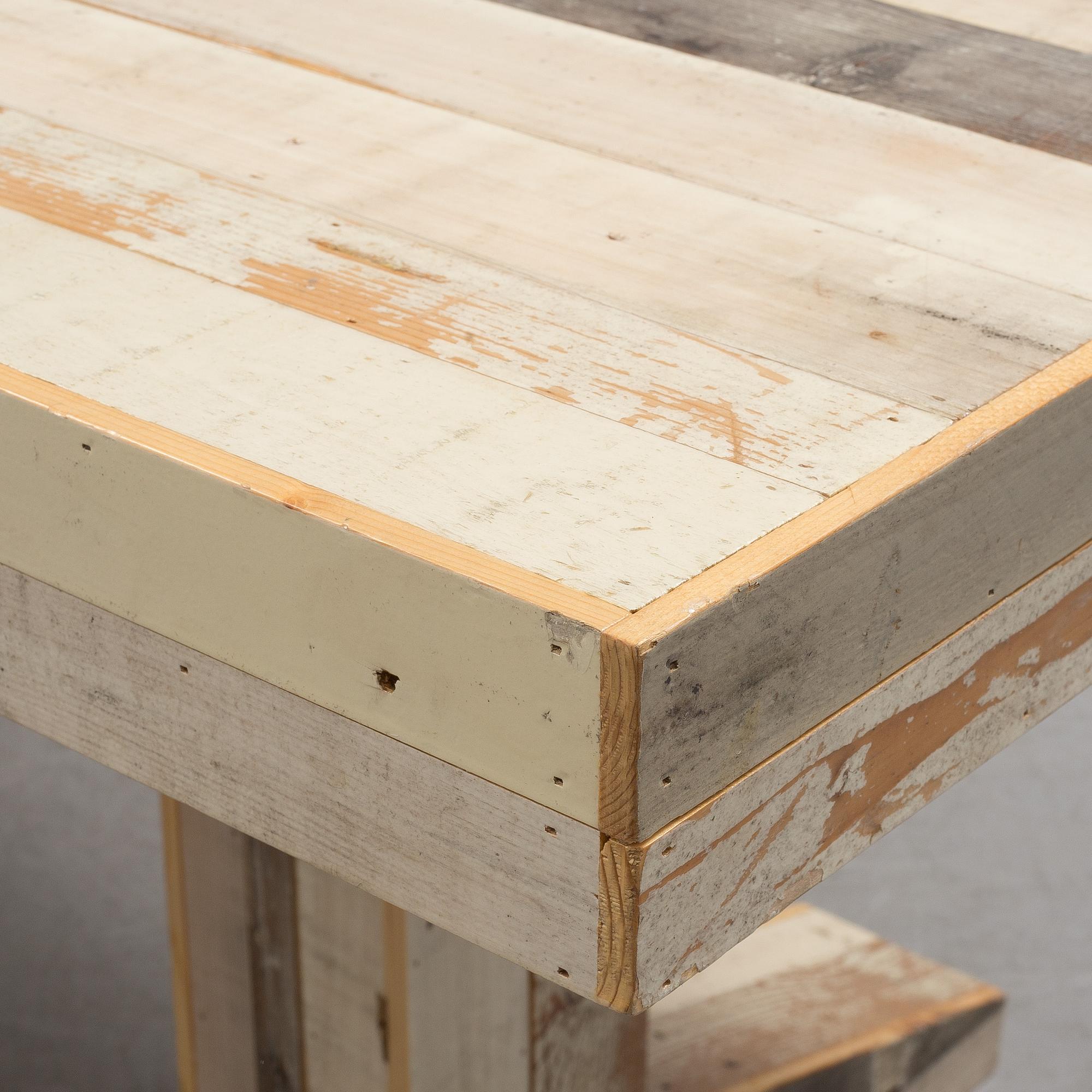 PIET HEIN EEK, "Canteen Scrapwood Table", Holland, 2000-tal.
