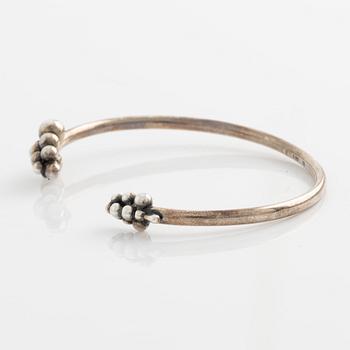 A Georg Jensen silver bracelet "Moonlight Grapes".