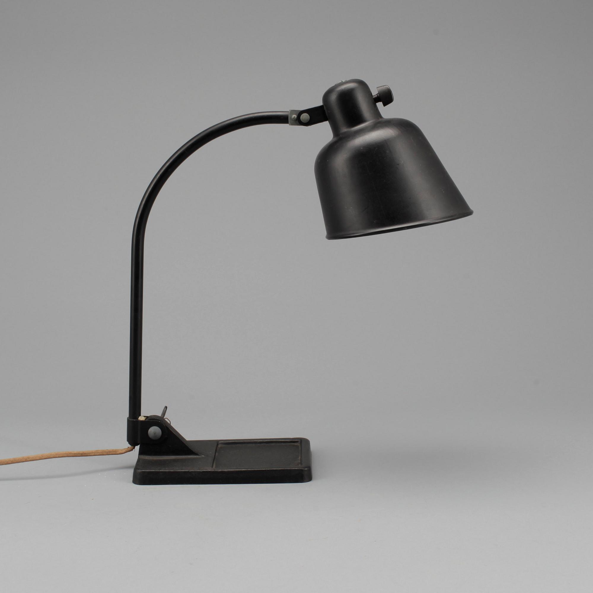 BORDSLAMPA, funkis, 1930/40-tal.