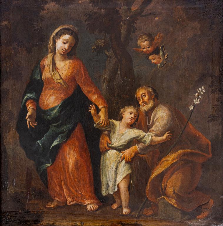 Sebastiano Ricci, hans krets, Den heliga familjen.