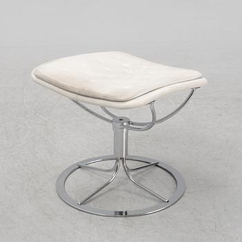 A 'Jetson' foot stool by Bruno Mathsson.