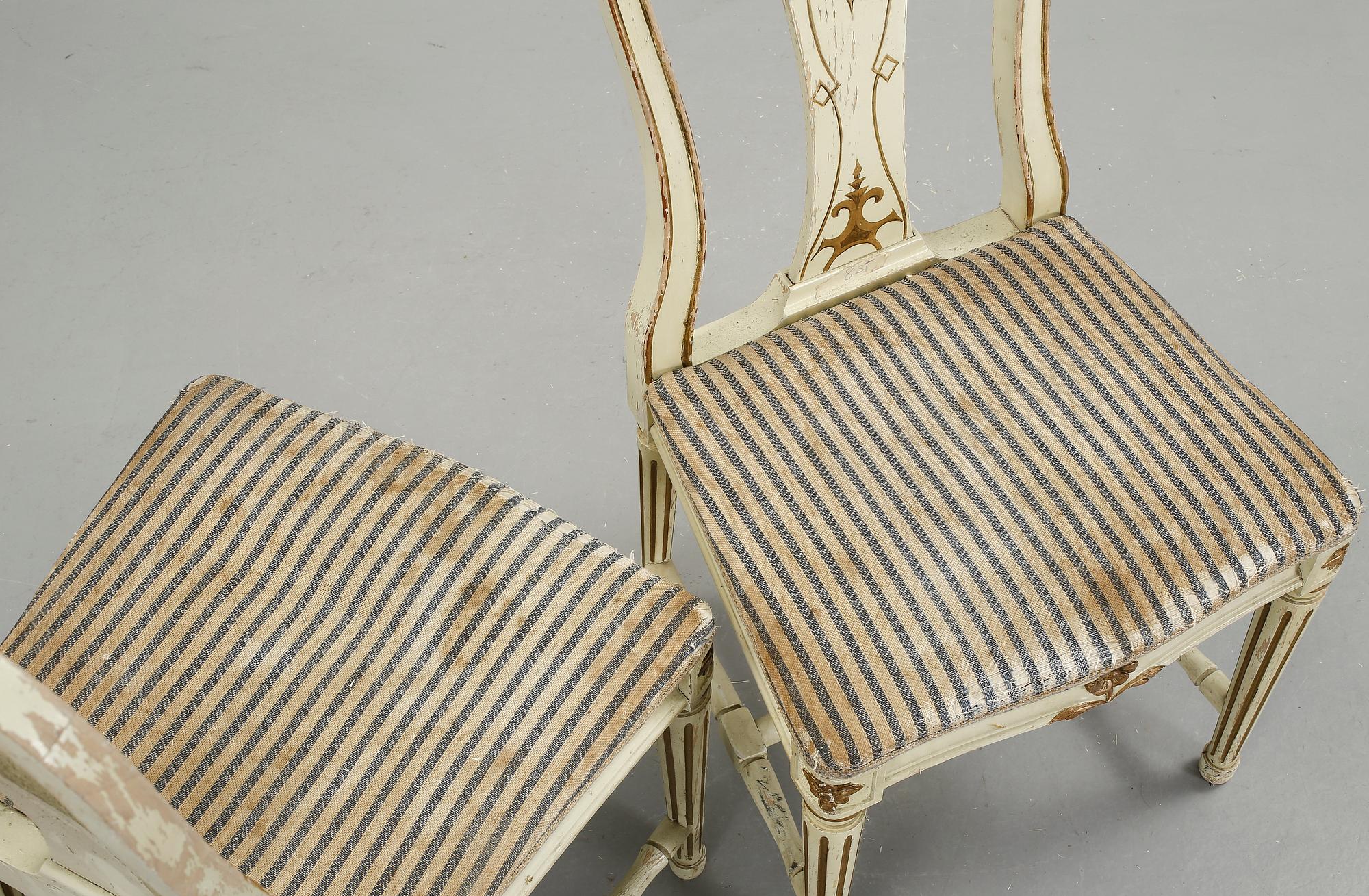 MATSALSSTOLAR, 8 st, 1900-tal.