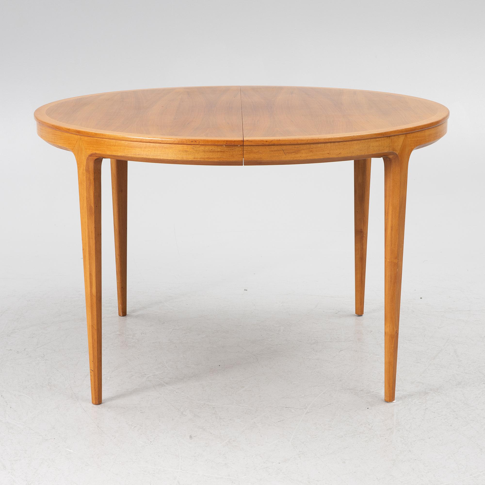 Bertil Fridhagen, matbord, "Diamant". Bodafors, 1960-tal.