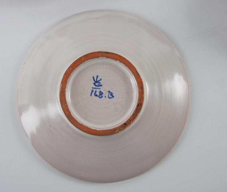 TESERVIS, 13 delar, glaserad keramik, Gabriel.