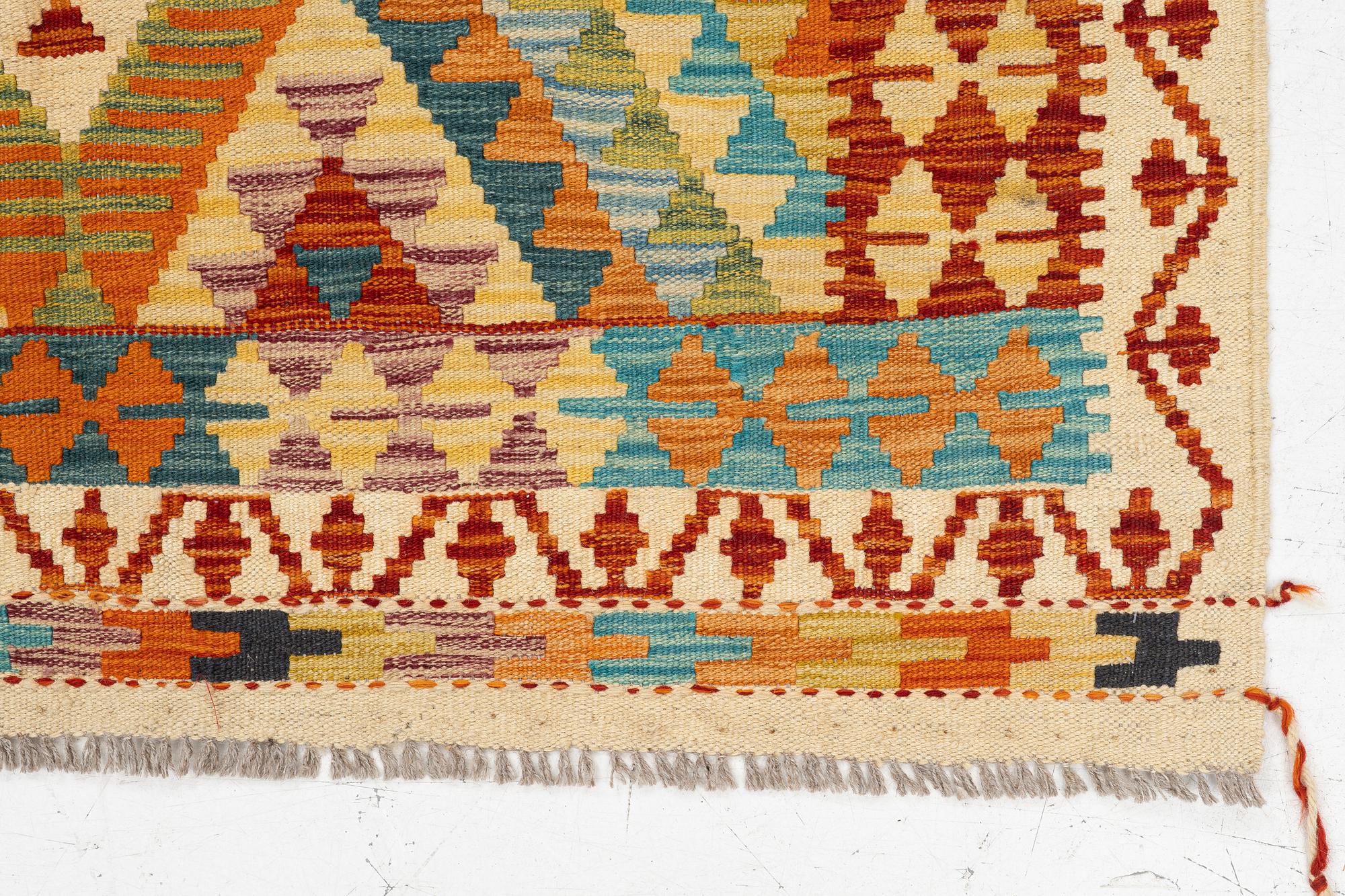 Rug, Kelim, modern, approx. 180 x 130 cm.