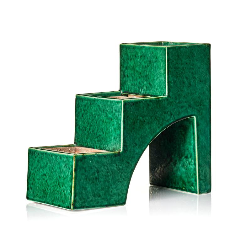 Wilhelm Kåge, a rare "Puzzle" cactus planter model 975/9, Gustavsberg, 1930s.