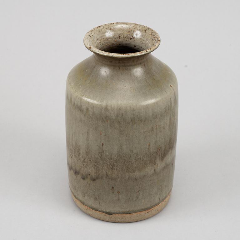 John Andersson, Höganäs and Jörgen Wulff, two stoneware vases, mid 20th Century.