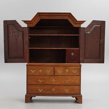 A Baroque Oak Cabinet, second half of the 18th Century.