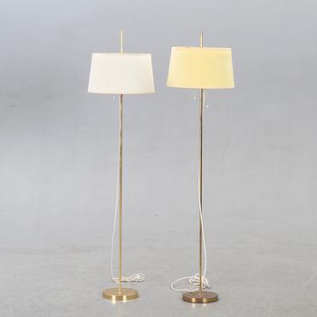 Hans-Agne Jakobsson, Markaryd, floor lamps, a pair, Model G 89.