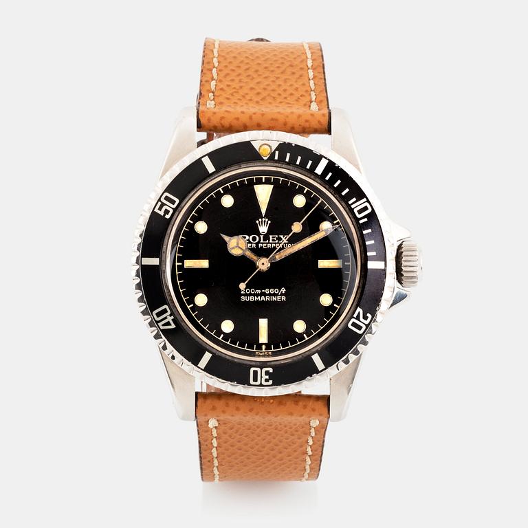 Rolex, Submariner, "Pointed Crown Guards, Chapter Ring, Exclamation Point, Gilt Dial".