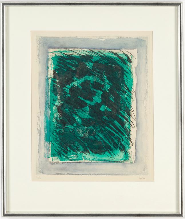 JEAN FAUTRIER, etching, signed and numerePlåtd 20/100.
