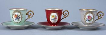 KAFFESERVIS, 26 delar, Bavaria, 1900-talets mitt.