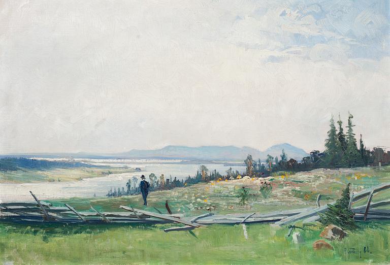 ANTON GENBERG, olja på duk, signerad och daterad 88.