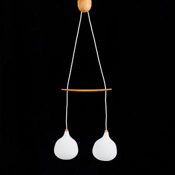 a 1960's Luxus ceiling light by Uno & Östen Kristiansson.