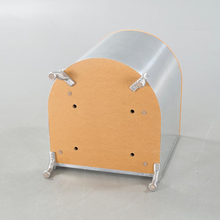 An "Aluminium" chair, designed in 1990 by MAts Theselius for Källemo.